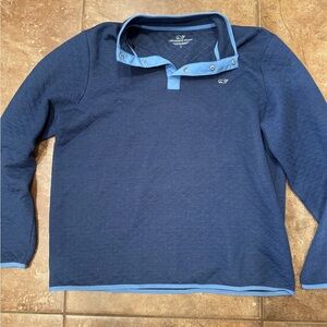 Navy/Light Blue Men’s Vineyard Vines Pullover